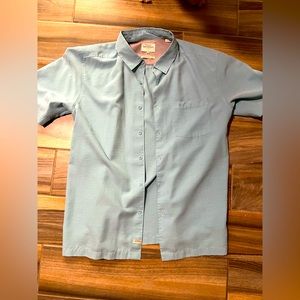Blue Quicksilver Waterman Collection Button up Size medium (fits like a large)